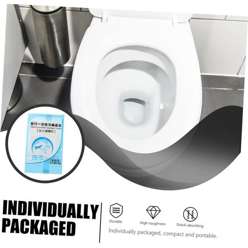 Travel Disposable Toilet Seat Covers Compact Sanitary Clean Single Use Toilet Seat Protector Travel Toilet Cover