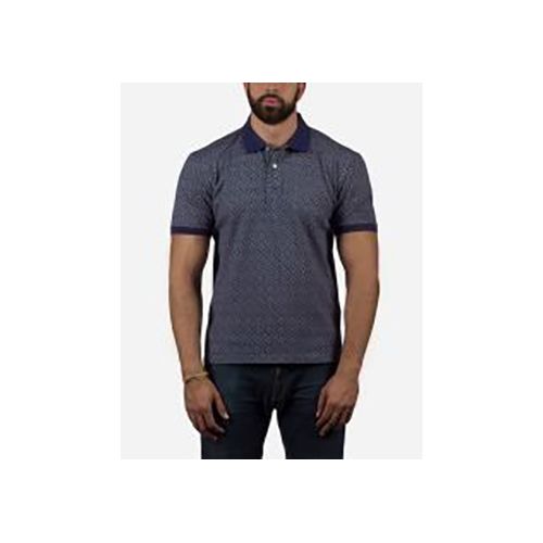Polo T-shirt- Navy- Full Print - (51)