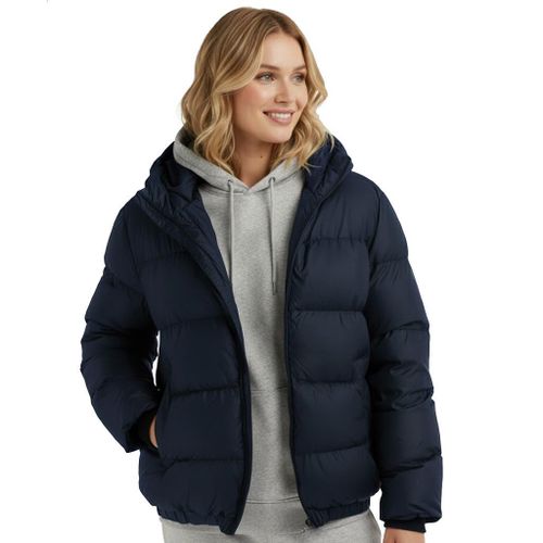 Waterproof Puffer Jacket with Removable Hood