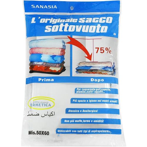 Compressed Bag Organizer Space Saving Storage for Compressing Clothes, Pillows, Reusable Storage Pack(80 * 60)