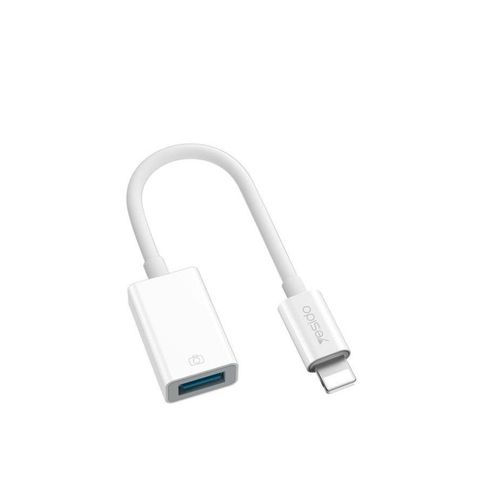 Yesido GS10 Plastic For Lightning To USB Memory Disk Card Reader For iPhone To USB OTG Adapter