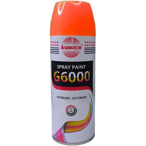 Doku Acrylic Spray - G6000 Acrylic Spray Paint (Fluorescent Orange)