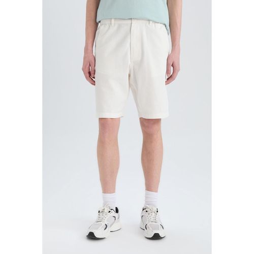 100% Cotton Regular Fit Bermuda Shorts