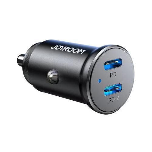 Fast Car Charger PD 30W Dual USB C Ports Fast Charging