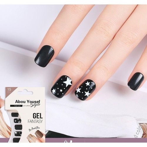 اظافر صناعيه تركيب لا تحتاج لاصق 15 ضفر