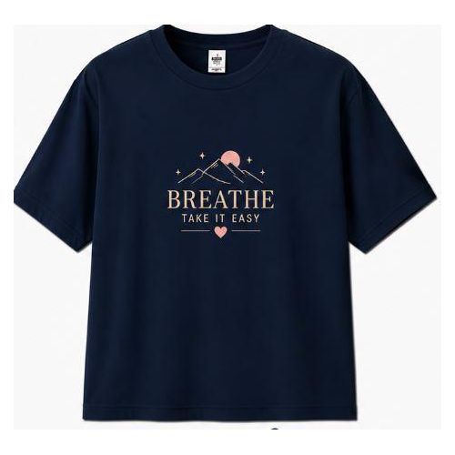 Unisex Oversized Graphic Printed T-Shirt – Streetwear Casual Cotton Tee – Size M