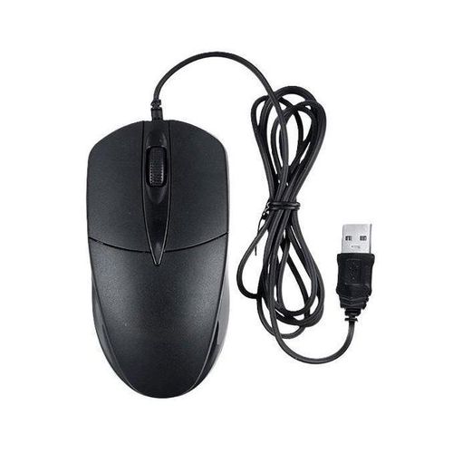 High-precision USB wired optical mouse with an ergonomic design for everyday use - Wired mouse - Mouse