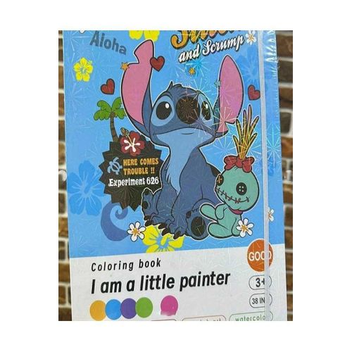 STITCH Children's Coloring Book, 38 Pcs, (Stitch)