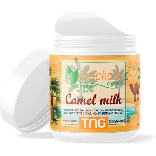كريم للوجه والجسم بحليب الإبل - 300 جرام