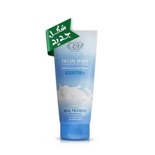 Facial Wash & Make up Remover Enriched With Milk Proteins For All Skin Types 150 ml