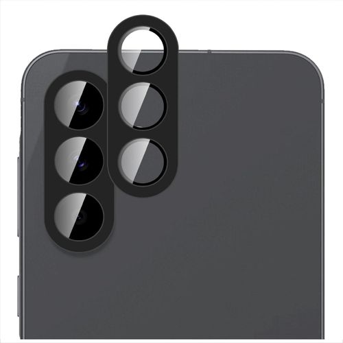 Camera lens protector for Samsung Galaxy A56 / A36 / A26 3D shatterproof glass protector 9H tempered glass Scratch resistant Dust resistant Full coverage (Black)