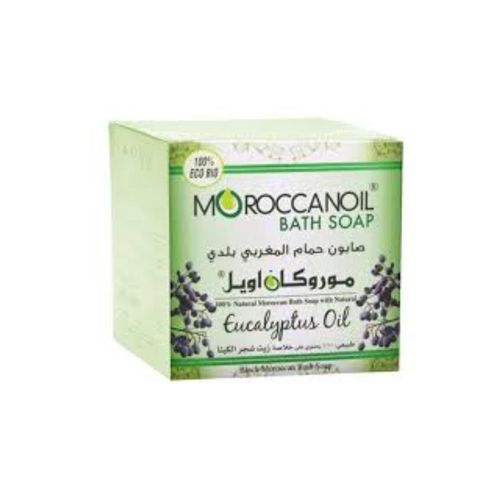 Organic bath soap with Moroccan argan oil and eucalyptus fragrance, 250ml