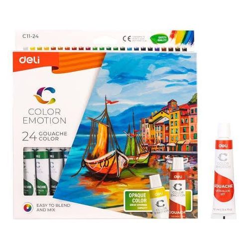Gouache color 24 colors 12ml