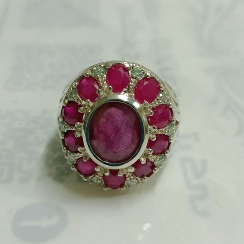 Women's ring made of Italian silver