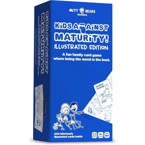 Kids Against Maturity: Card Game for Kids and Families, Super Fun Hilarious for Family Party Game Night (Core Edition)