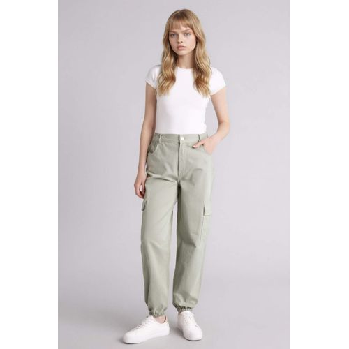 Jogger High Waist Standard Length Cargo Trousers