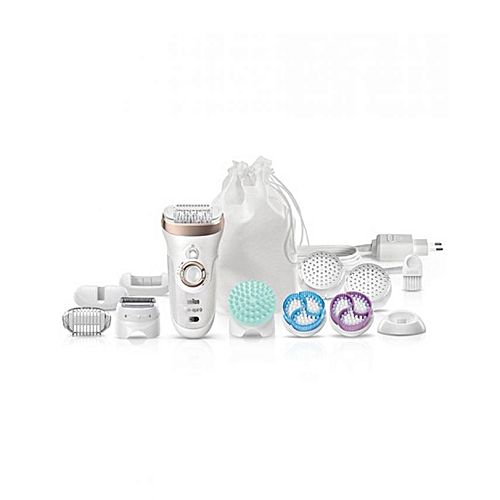 Braun 9-961V - Silk-épil 9 - 4 In 1 Beauty Set - 12 Pcs +Free Metal Box