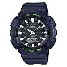 AD-S800WH-2AVDF Rubber Watch - Black