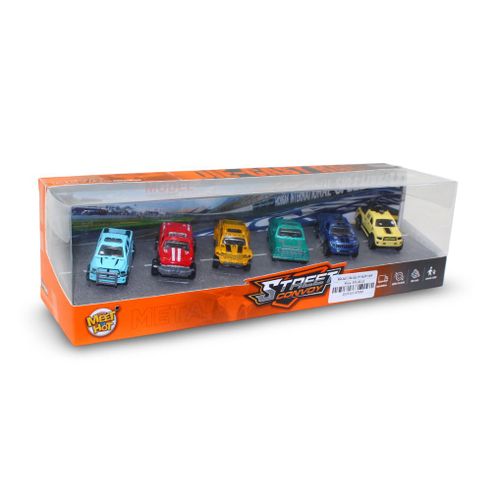 Meet Hot Street Convoy 6-Car Set