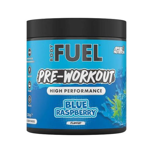 Body Fuel Pre Workout servings 40 servings Flavor: Blue Raspberry