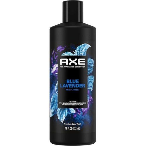 Body Wash for Men, Blue Lavender & Amber - 532 ml