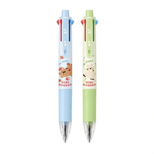 Chenguang Multi-Function 4-in-1 Pen – 3-Color Ballpoint Pen 0.7mm + Mechanical Pencil 0.5mm, Blue/Black/Red Ink - No: ADPT5572