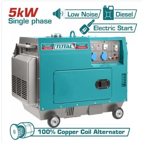 SILENT DIESEL GENERATOR 5000W (TP250001)
