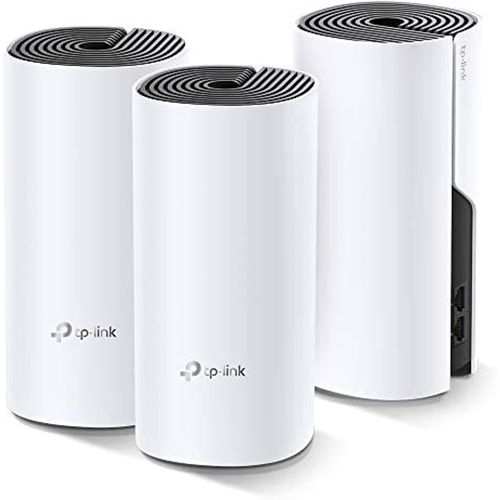 Deco Whole Home Mesh WiFi System – Up to 5,500 Sq.ft. Coverage, WiFi Router/Extender Replacement, Gigabit Ports, Seamless Roaming, Parental Controls, Works with Alexa(Deco M4 -3 Pack)