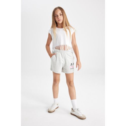 cto Girls Short Knitted Bottom Short