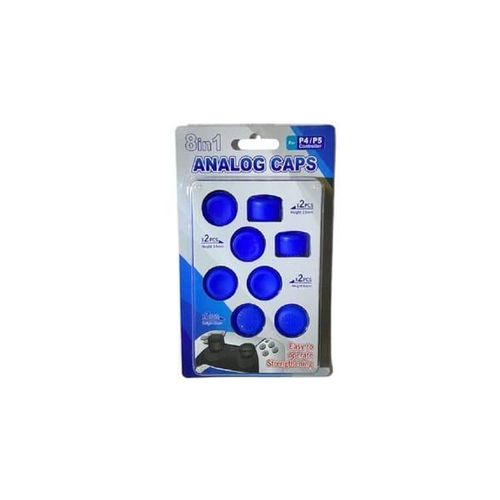 8-in-1 Silicone Thumb Grip Caps for PS5, PS4, Xbox & Nintendo Switch Controllers – Enhanced Grip and Protection