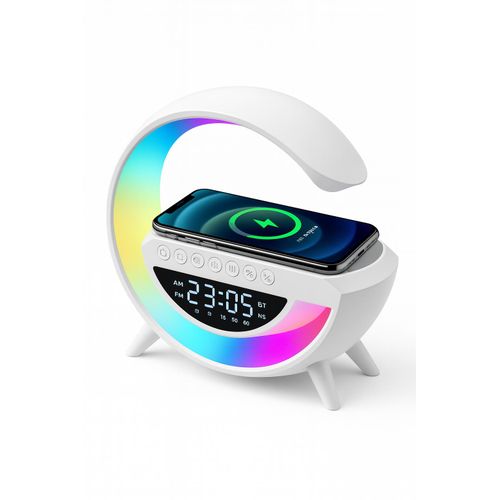 مكبر صوت RGB مكتبي مع ضوء LED متعدد الوظائف، صوت عالي الجودة، ومدة تشغيل ساعتين – موديل AN-2304 من AN