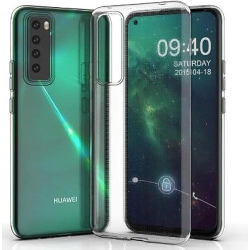 Soft silicone shock- and scratch-resistant back protective case for Huawei Nova 7 SE