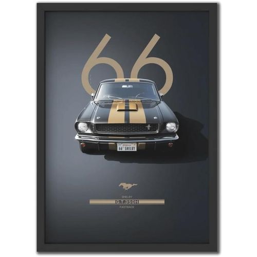 Giftaty Cars & Bikes Frames - Wall Art - Home Decor (Shelby GT 350H)