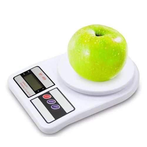 Digital kitchen scale, high accuracy up to 10 kg, suitable for baking and everyday cooking.