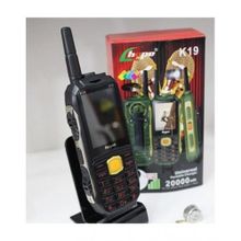 K19 4-SIM Card Mobile Phone - Black