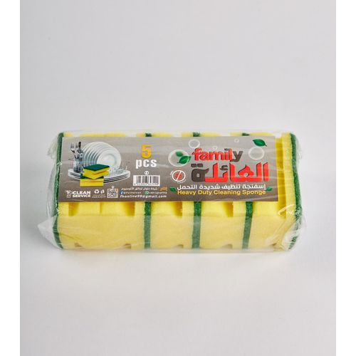 عبوة توفير 5 ق اسفنج غسيل مواعين