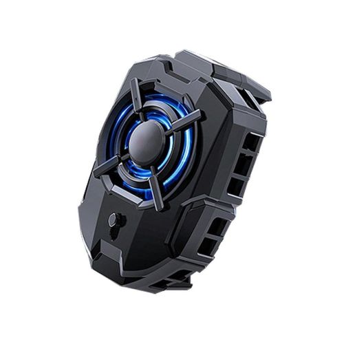 Memo Fast Cooling Mobile Phone Cooler DLA7 , Phone Cooler for Gaming With Cable Type-C, 2 Speed Gears , Magnetic and Clip Semiconductor Ice Affect Refrigerator Radiator, RGB Light, Ultra Quiet , Compatible with iPhone & Android Gaming Phones