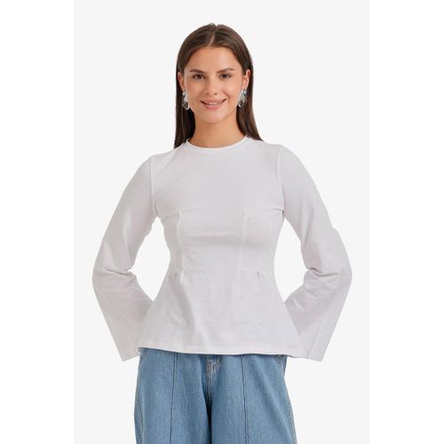 Pleated Waist Top