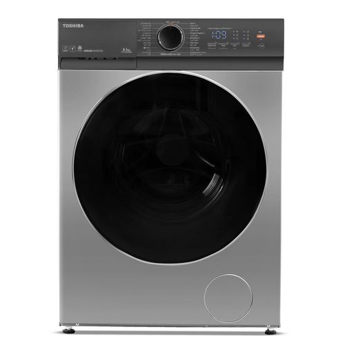 T21 Series Front Load Washing Machine 8.5 Kg - 1400 RPM - Steam Wash - Origin Inverter - Wi-Fi - Silver - TW-T21BU95UWEG(SG)
