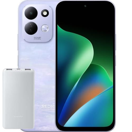 Redmi 17 Dual SIM 4G 256GB/6GB - Lotus Purple + Free Powerbank