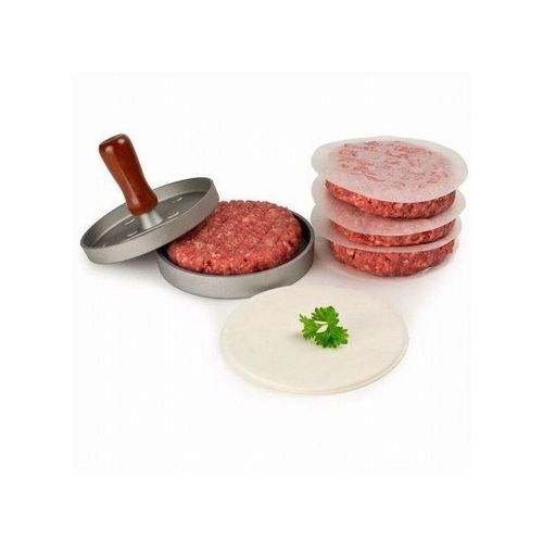 Burger Press, Metal, Silver