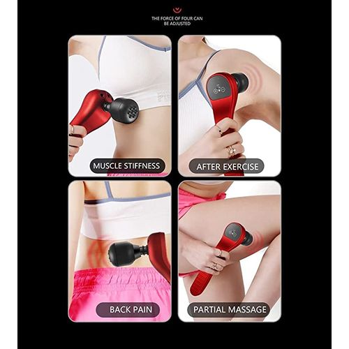 Fascia Gun Muscle Relaxation Electric Head Massager