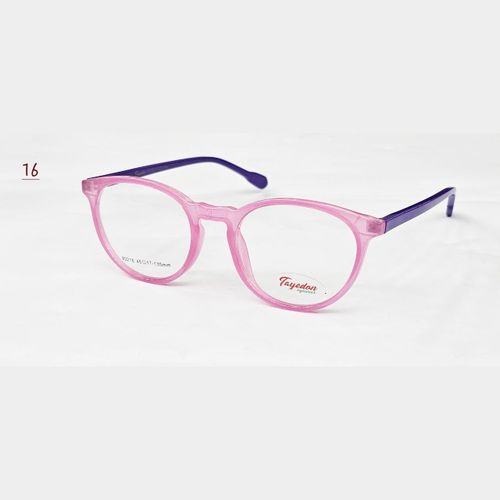Children’s eyeglasses made from lightweight, durable TR material for comfort and flexibility. Features reinforced temples for added strength and stability, plus Italian spring hinges for greater flexibility and everyday durability.
