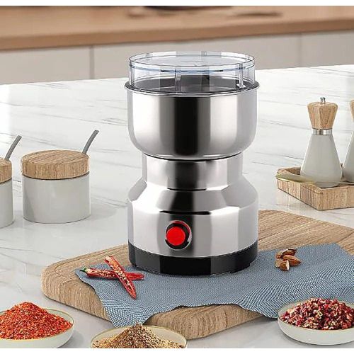 Electric household grinder for grinding various types of grains, nuts, beans, spices, and seeds - Multi-purpose grain mill