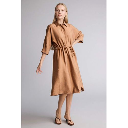 Regular Fit Shirt Collar Dress