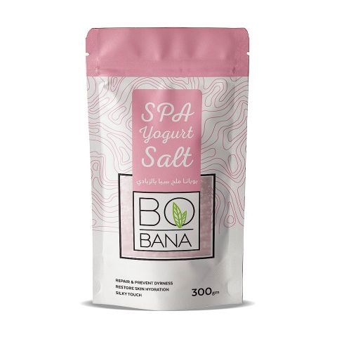 Buy Bobana Yogurt Spa Salt - 300g in Egypt