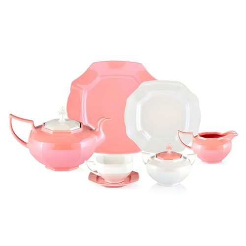 tea set Watwa Porcelain Luster 24 pieces - Rawha High quality