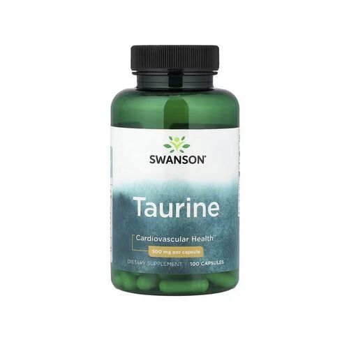 Taurine 500mg 100 Capsules