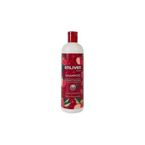 Natural Fruit Extracts Shampoo - Raspberry & Red Apple - 500ml - For Vibrant & Shiny Hair.