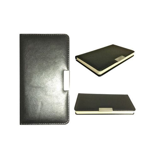 Premium Leather Cover Notebook - Black